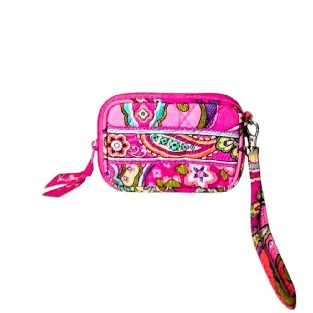 VERA BRADLEY Tech Wristlet in Pink Swirls - Picture 2 of 3